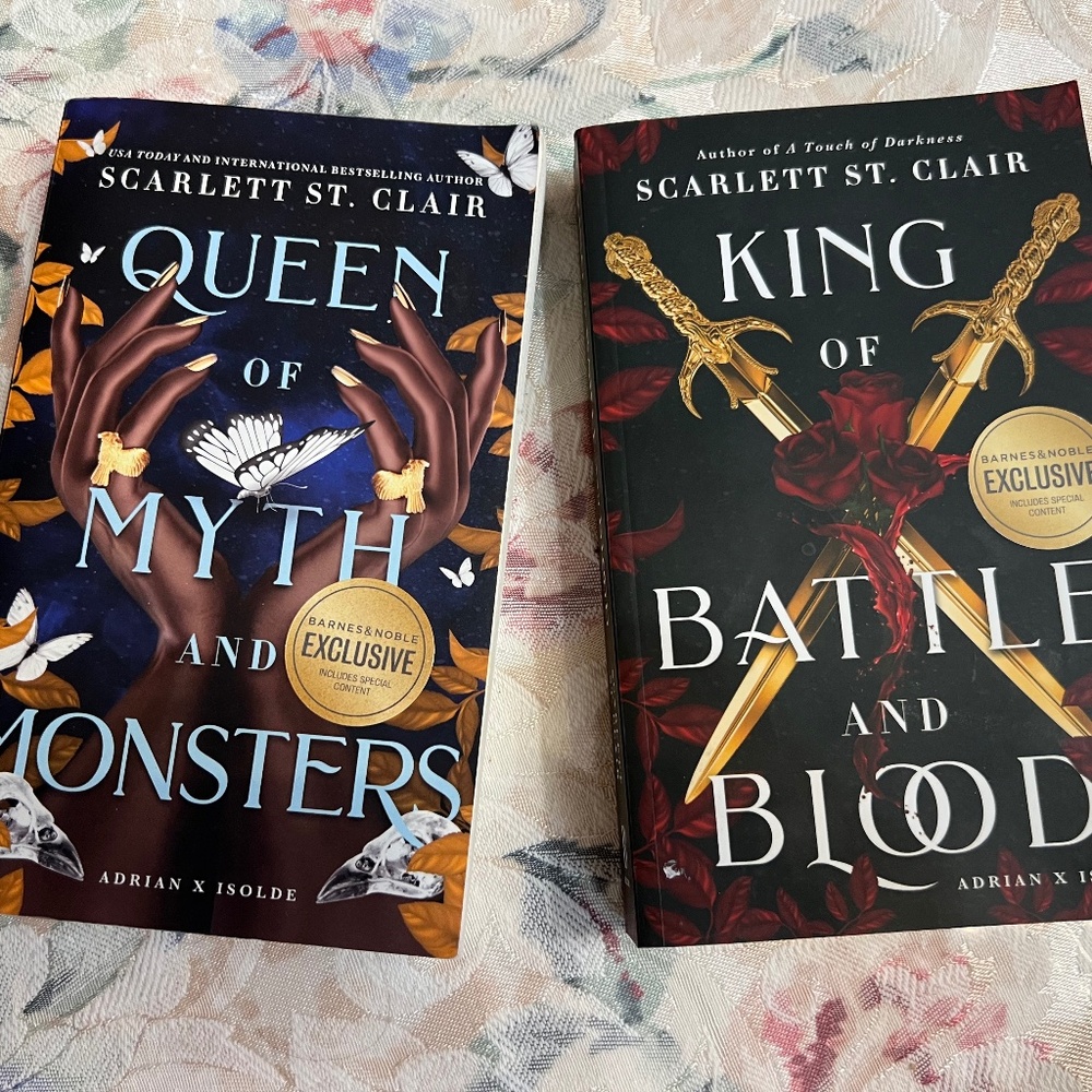 Scarlett st Clair books Adrian and isolde